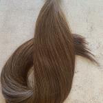 Nano gyűrűre tincsezett 7-es festett 40cm 100% eredeti emberi haj/ 10gr