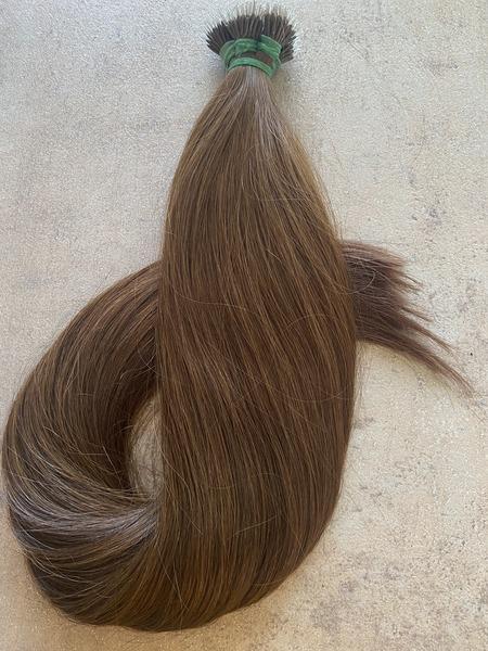 Nano gyűrűre tincsezett 7-es festett 40cm 100% eredeti emberi haj/ 10gr