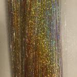 Glitter szál hajba, csillogó szivárvány színű dísz hajfonáshoz