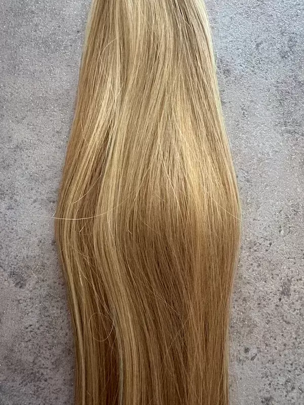 Melírozott tresszelt 50cm 100% eredeti haj / 10gr