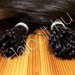 Tincsezett 90-95 cm natúr vastagszálú haj 100% eredeti emberi/20 tincs