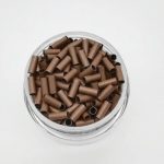 Világosbarna réz hüvelygyűrű 100db/3,5mm; 2,8mm