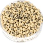 Világosszőke szilikonos nano gyűrű 1000db (13#)