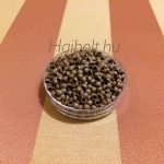 Világosbarna szilikon nélküli nano gyűrű 1000db (11#)