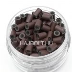 Csokibarna szilikonos hüvelygyűrű 1000db/4mm