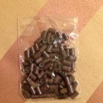 Gesztenyebarna szilikonos hüvelygyűrű 100db/4mm