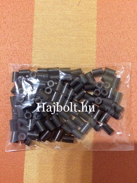 Sötétbarna szilikonos hüvelygyűrű 1000db/4mm