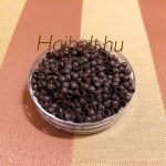 Csokibarna szilikon nélküli nano gyűrű 1000db (5#)