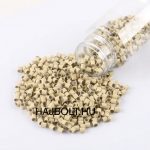 Világos szőke szilikonos hüvelygyűrű 100db/4mm; 3,5mm