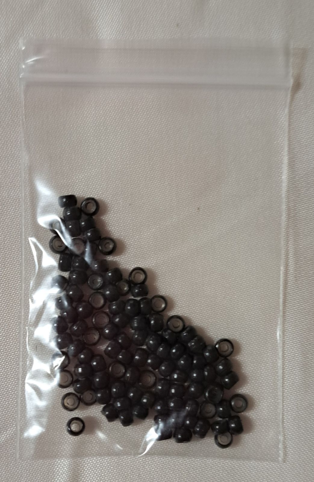 AKCIÓS! Sötétbarna szilikonos nano gyűrű 1000db (részben hibás gyártás)