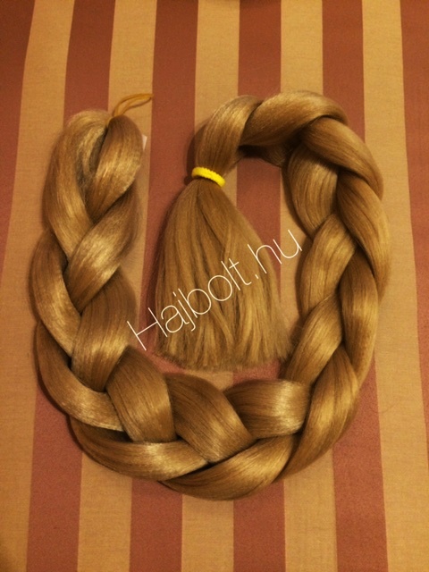 Szintetikus póthaj karamell szőke (27) 120gr/100cm 10db