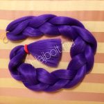 Szintetikus póthaj lila 100gr/70cm