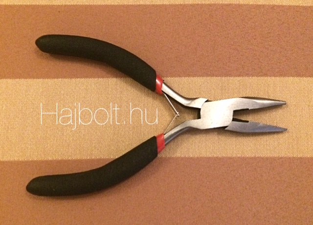 Felrakó fogó tompa végű