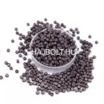 Csokibarna szilikonos nano gyűrű 1000db (5#)