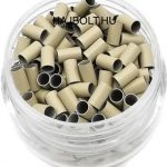 Hamvas szőke réz hüvelygyűrű 100db/3,5mm; 2,8mm