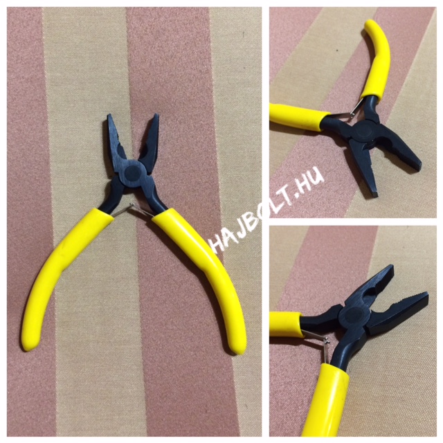 Leszedő fogó tompa végű