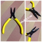 Leszedő fogó hegyes végű