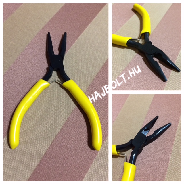 Leszedő fogó hegyes végű