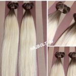 Ombre tresszelt 40cm 100% eredeti emberi haj/ 10gr