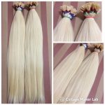 Tincsezett platina szőke 60-65cm 100% eredeti emberi haj/ 10gr