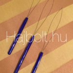 Mikrógyűrű behúzótű kék