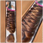 Szintetikus póthaj vörös 30# 120gr/100cm/ 10 db