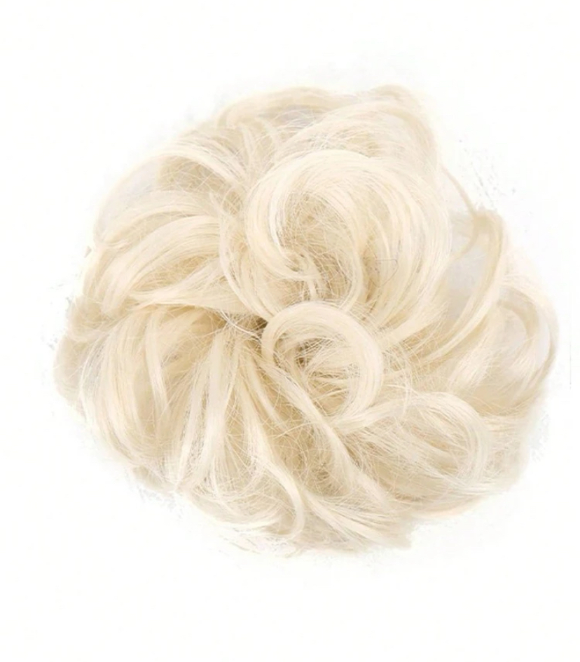 Hamvas platina szőke hajgumi